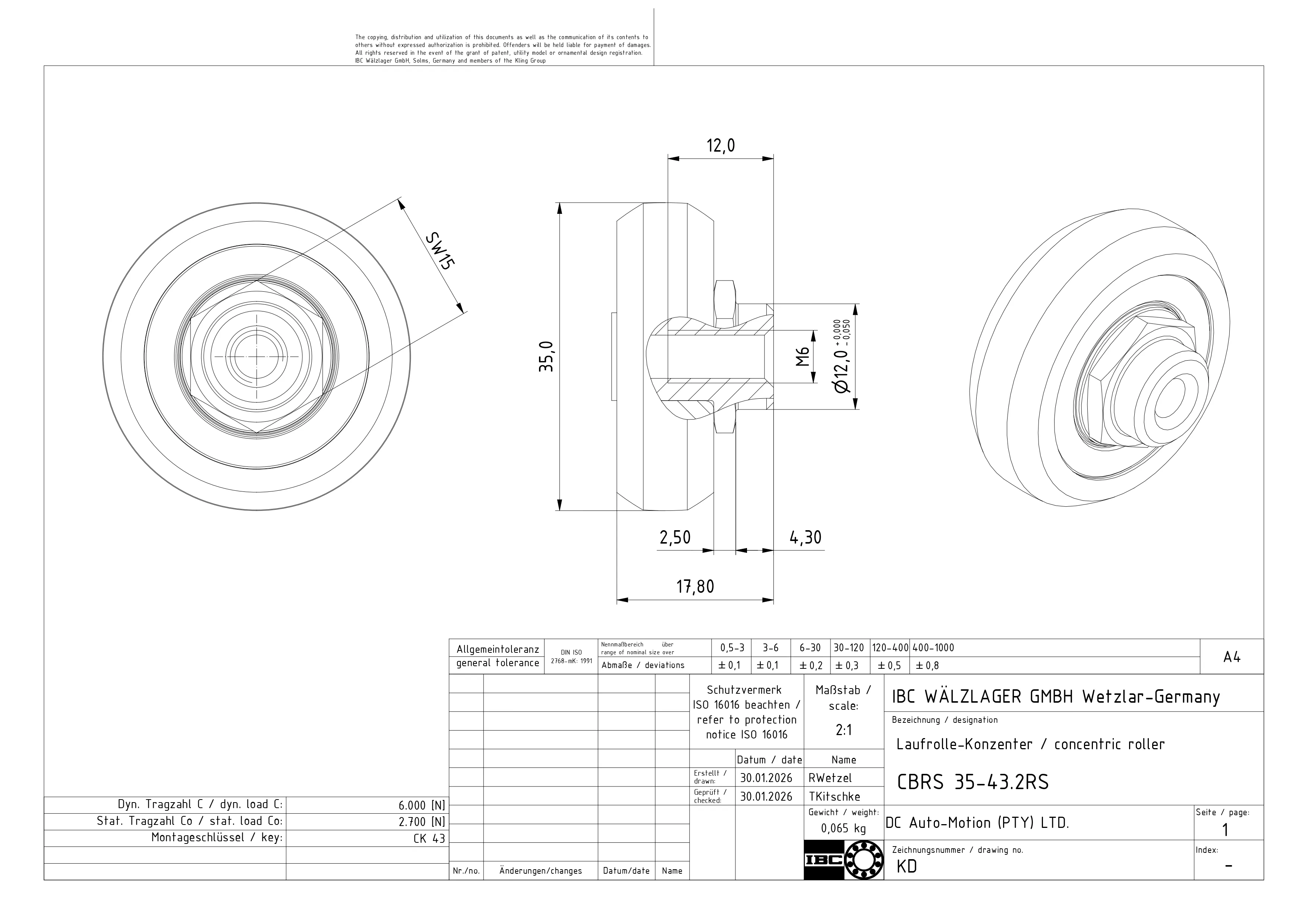 DC KD CBRS 35 43.2RS