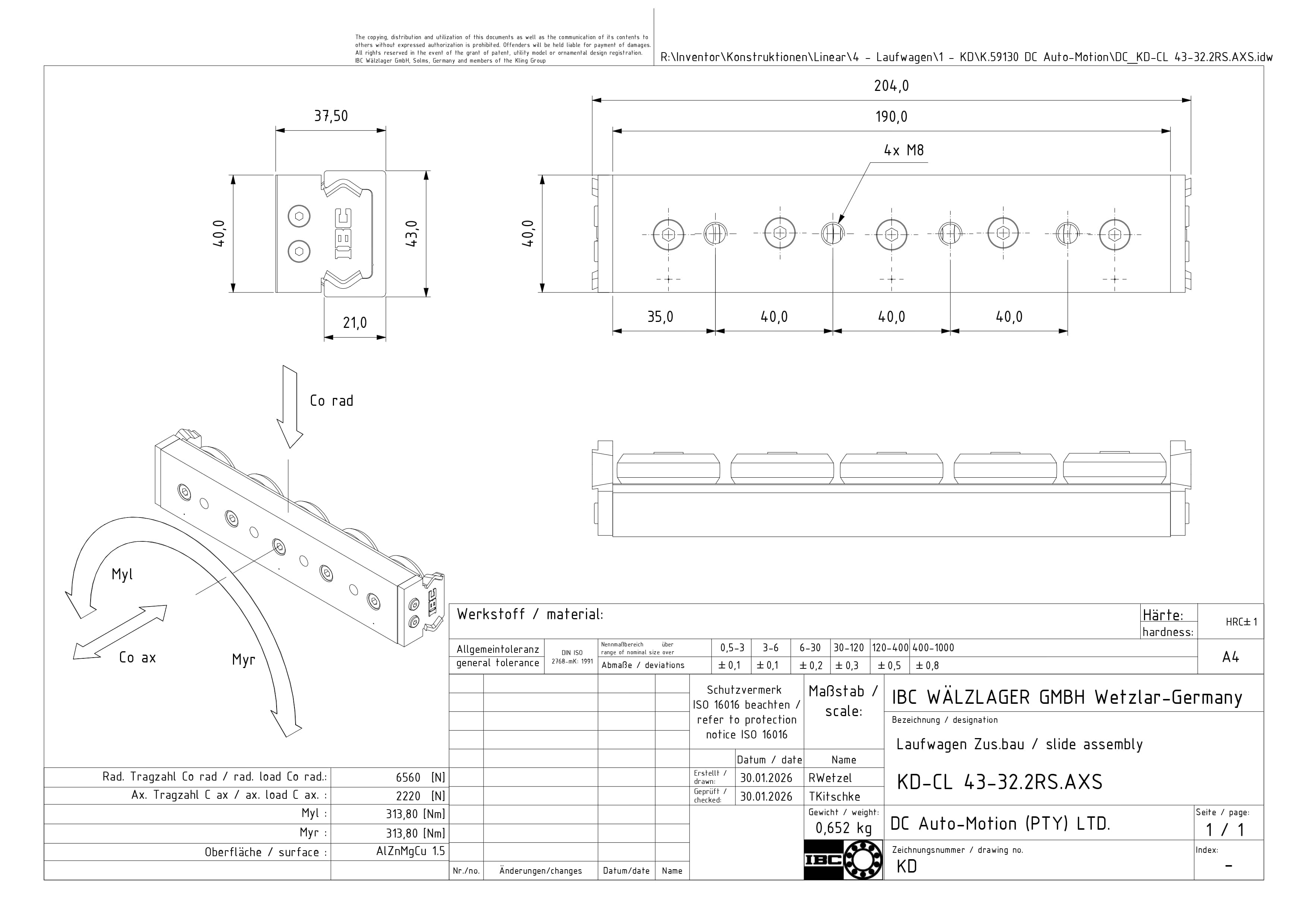 DC KD CL 43 32.2RS.AXS 